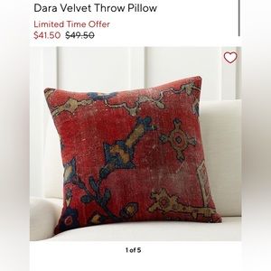 Pottery barn Dara pillow cover